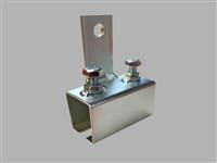 Držák kolejnice nástěnný plochý