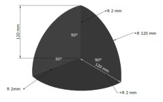 Prefabrikovaný EPDM vnitřní roh