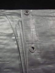 Plachta krycí s oky 8 x 12m Professional