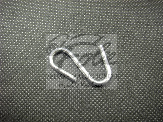 Háček kovový velký