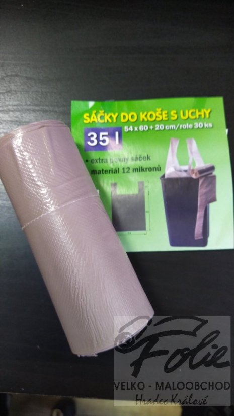Sáček do koše MI 54x60cm, 35L - role 30ks