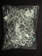 Háček velký kovový 100ks