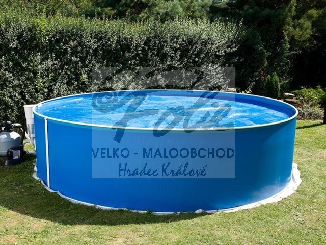 Plachta na bazén solární 180mic modrá kruh 4m