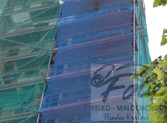 Síť na lešení 2,5 x 20m - Modrá