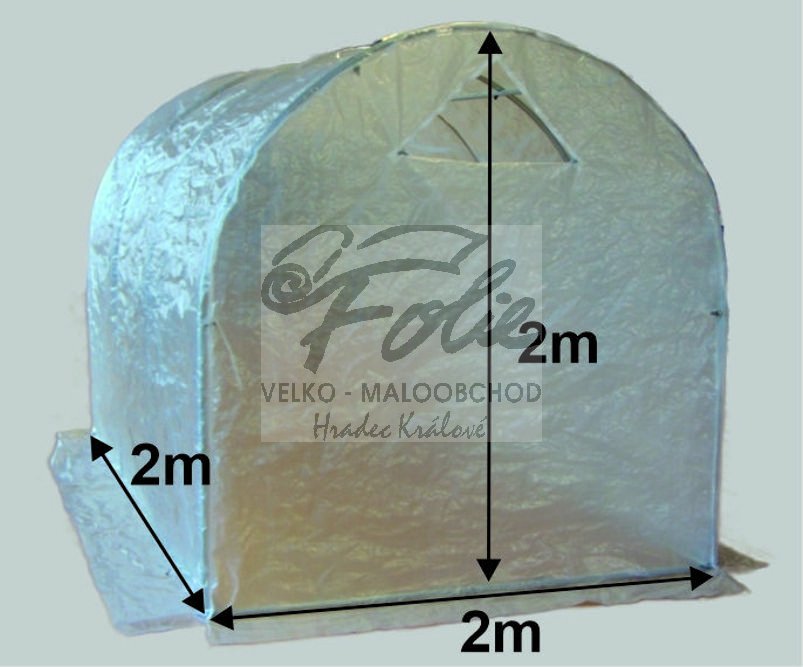 Náhradní plachta na zahradní fóliovník 2 x 2 x 2m (typ 10) Náhradní plachta na zahradní fóliovník 2 x 2 x 2m (typ 10)