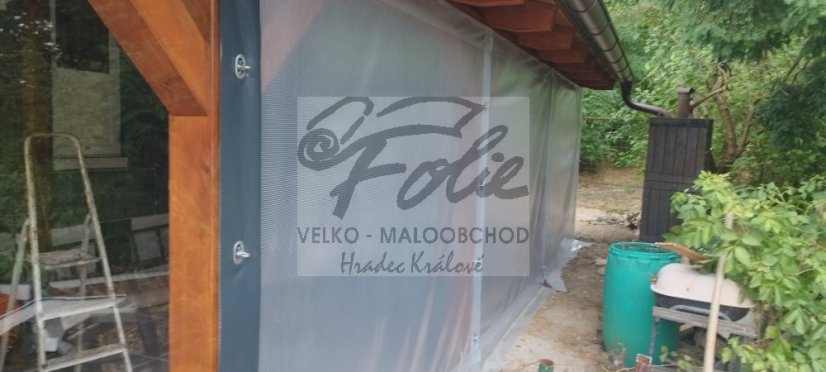 Plachta na pergolu z perlinky