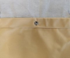 Závěs z termoizolační textilie Pískové s oky