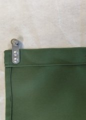 Závěs z termoizolační látky Zelené s jezdci