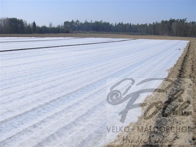 Netkaná textilie bílá 1,6x50m UV - role 80m2