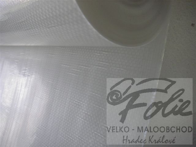 Folie na fóliovník kašírovaná š.115cm - Metráž