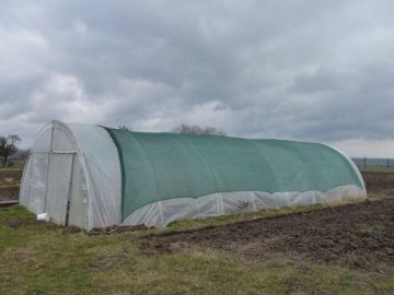Sítě stínící na fóliovníky - Novinka