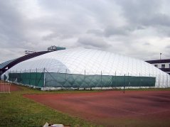 Plachta na tenisovou halu 45x45m - termoizolační
