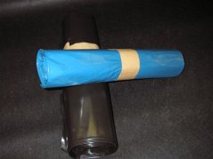 Pytel PE 70x110cm 0,04mm role modrá 25ks