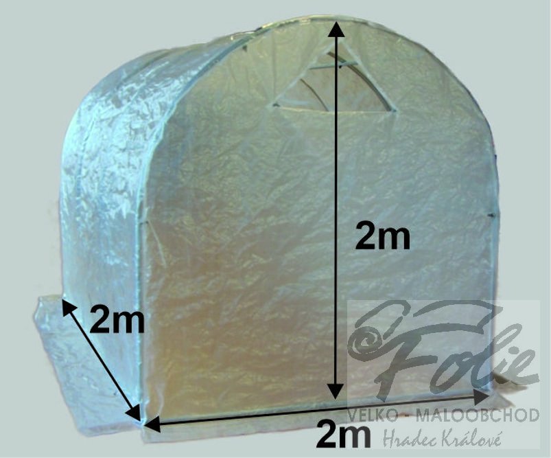 Plachta na fóliovník 2 x 2 x 2m (typ 10)