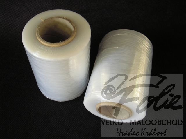 Stretch folie granát š.10cm čirá - 1role Stretch folie granát š.10cm čirá - 1role