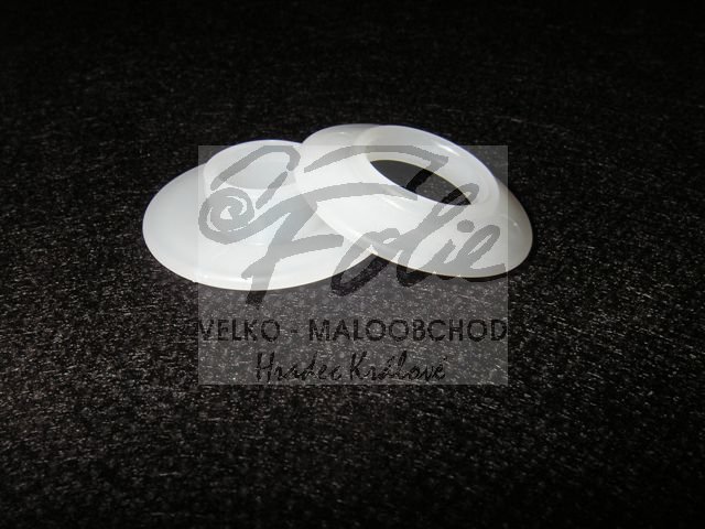 Kroužek plachtový plastový - transparentní