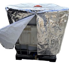 Obal ochranný na nádrž IBC 1000L hliníková