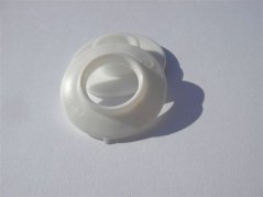 Kroužek plachtový plastový - bílý