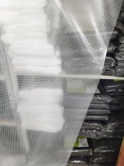 Folie čirá s mřížkou 625g/m2 šíře 250cm