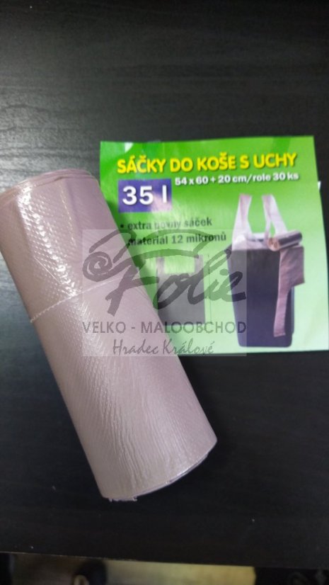 Sáček do koše MI 54x60cm, 35L - role 30ks