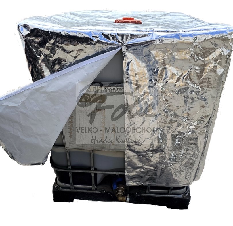 Obal ochranný na nádrž IBC 1000L hliníková
