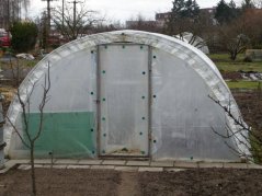 Plachta na fóliovník z kašírované fólie 3,95 x 4m