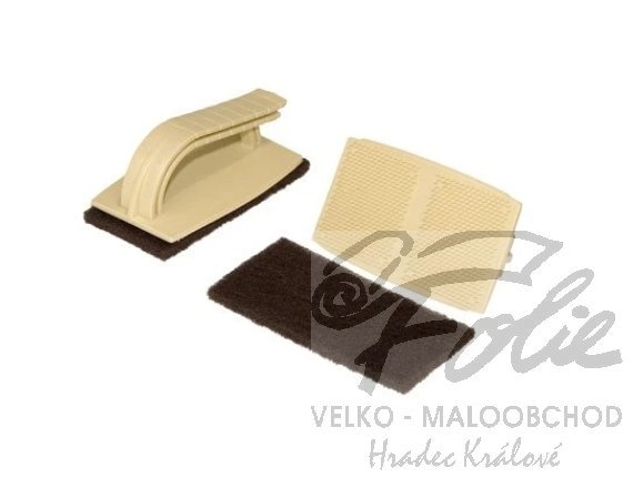 QUICK SCRUBBER KIT, sada 30 drátěnek a 4 držadla