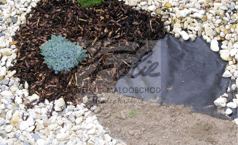 Netkaná textilie černá 1,6x10m UV 24měs.