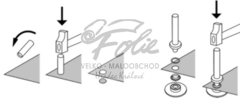 Aplikátor ok do plachet - sada