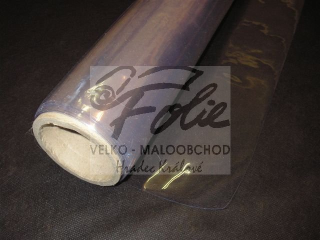 Folie čirá Crystal 0,5mm - Role š.1,83 x 30m