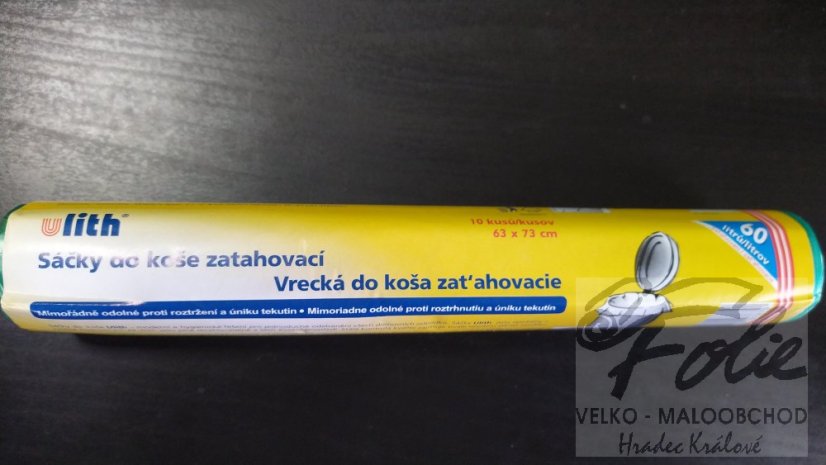 Sáčky do koše MI 63x73cm, zatahovací - role 10ks