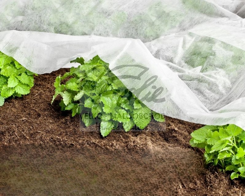 Netkaná textilie bílá 1,6 x 3m UV