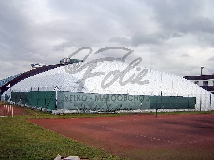 Plachta na tenisovou halu 45x47m - termoizolační