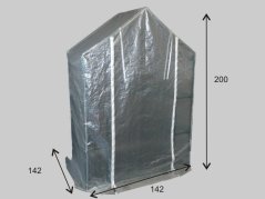 Plachta na fóliovník 142 x 142 x 195cm (typ 7)