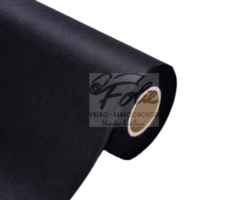 Netkaná textilie černá š.1,6m UV - metráž