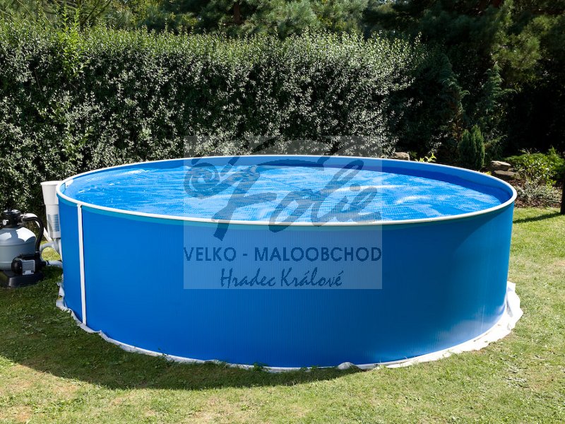 Plachta na bazén Marimex solární 180mic modrá kruh 3,6m