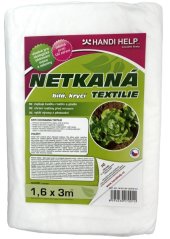 Netkaná textilie bílá 1,6 x 3m UV
