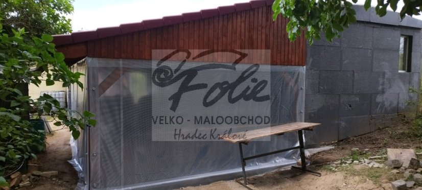 Plachta na pergolu z perlinky