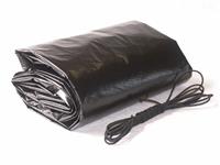 Plachta na bazén černá krycí kruh 5,2m standart +gumolano zdarma
