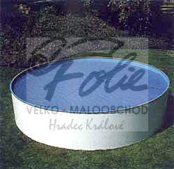 Plachta na bazén solární 180mic modrá kruh 3,81m