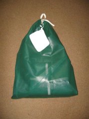 Pytel na bezpečnostní síť - zelený