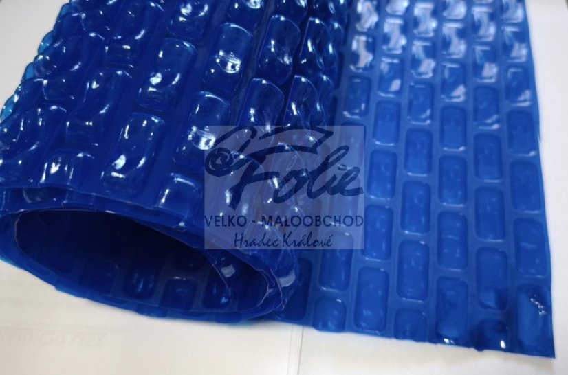 Plachta na bazén solární bublinková 3 x 5m Modrá - silná