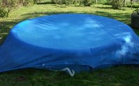 Krycí síť na bazén ovál 4,1x6m