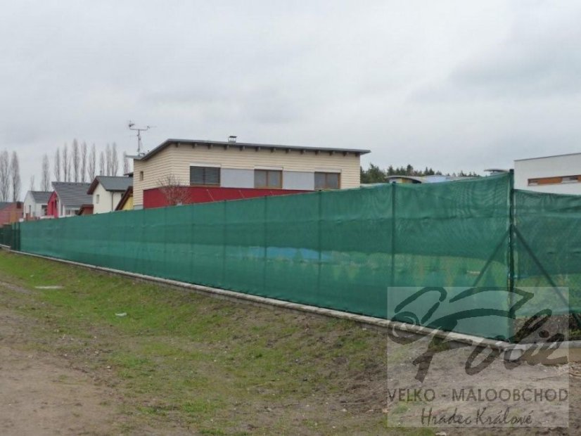 Síť na plot 1,5 x 10m zelená 50% stínění