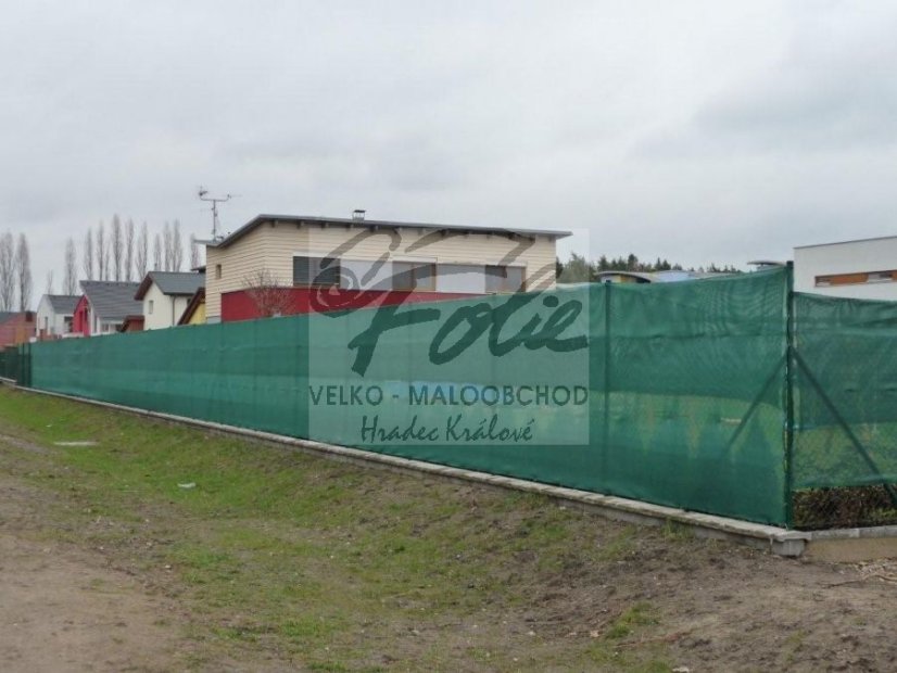 Síť na plot 1,5 x 3m zelená 50% stínění