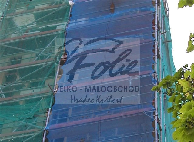 Síť na lešení 2,5 x 20m - Modrá