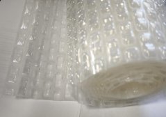 Plachta na bazén solární bublinková kruh 3m Bílá Silná