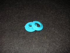 Kroužek plachtový plastový - zelený