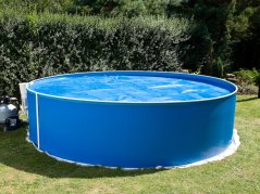 Plachta na bazén Marimex solární 180mic modrá kruh 3,6m