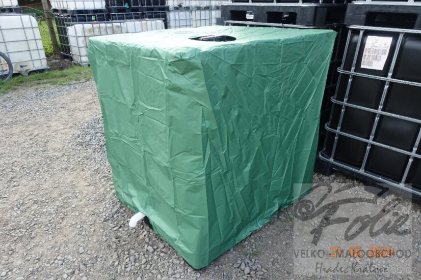 Obal ochranný na nádrž IBC 1000L zelená